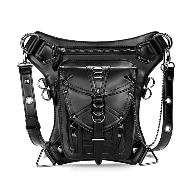 Steampunk New Men Women's Bag Single Shoulder Messenger Bag Women's Bag Outdoor Leisure Mobile Phone Waist Bag Banana Fanny Pack