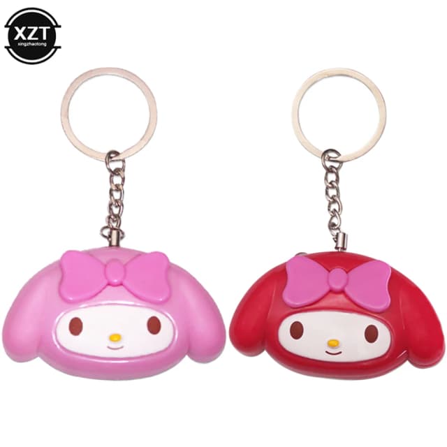 Cute Mini Self Defense Keychain Alarm Super Loud defensa personal Alarm Anti-Attack Emergency Self-defense For Girls Kids