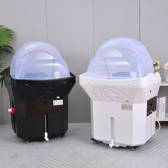 Brand new water circulation comfortable portable spa equipment with fumigator, can be used in beauty salon