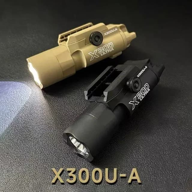 RSX300U-A Multi - Functional Tactical Light: Fits 20mm Rail, for Toy Airsoft Guns, Hunting, CS Matches & Wargames