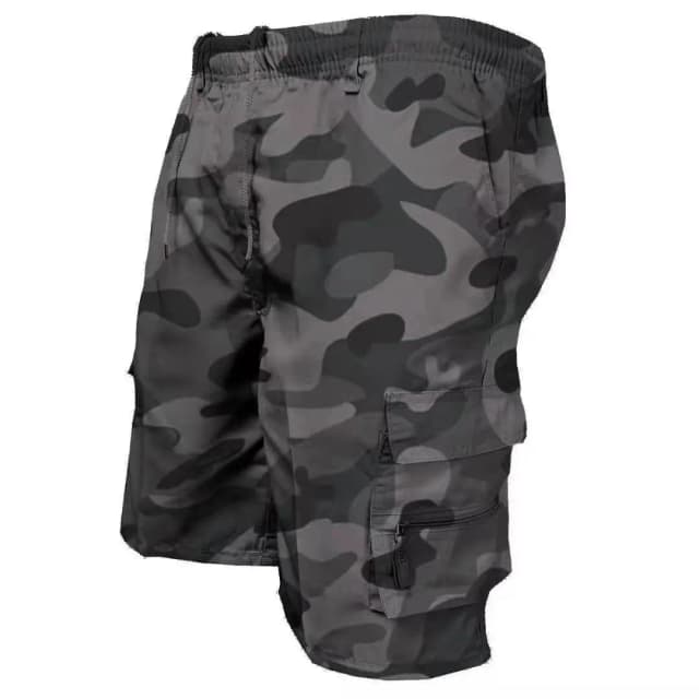 Foreign Trade Cargo Shorts Men's Thin Summer Men's Multi-flap Pocket Pants Xinjiang Cotton Outdoor Casual Sports Shorts Beach...
