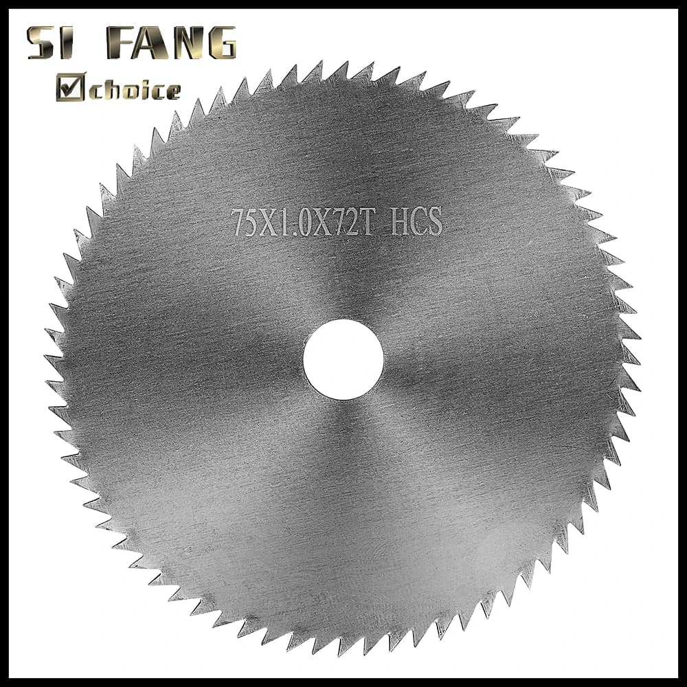 3inch Carbide Circular Saw Blade Cutting Disc Power Tool Accessories for Wood Plastic Cutting 72T Saw Disc
