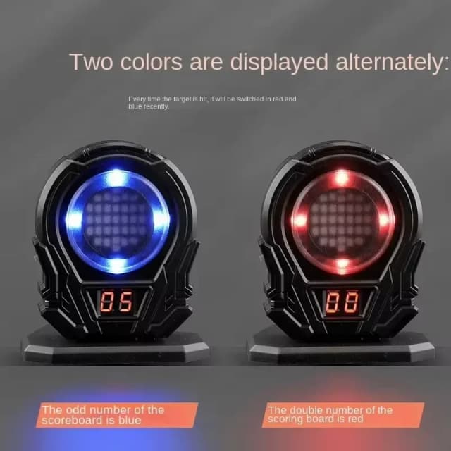 MInfrared Induction Electronic Scoring Laser Target Color Sensitive Shooting Practice With Sound Effects Training Toy Equipment