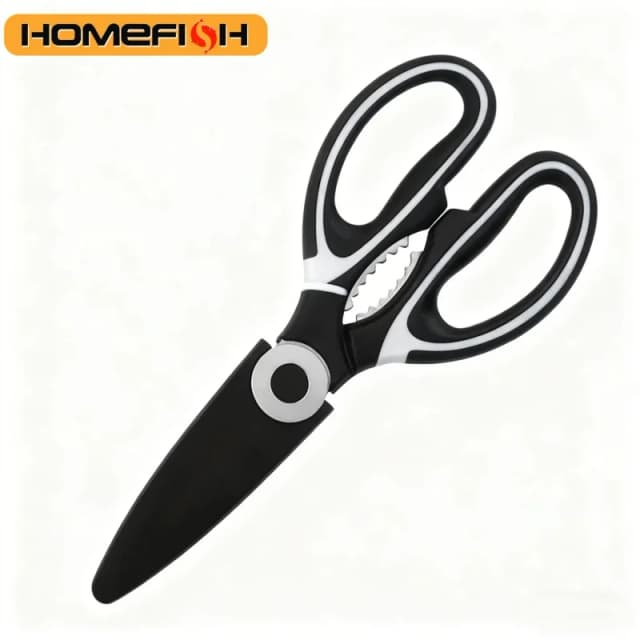 Multifunction Stainless Steel Kitchen Tools Strong Home Vegetable Chopping Chicken Bone Fish Food Scissors Multi-Purpose Tool