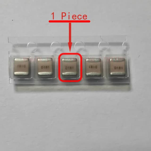 180pF 300V RF Microwave Capacitors Ceramic 1111 Size High Q Low ESR ESL Noise a181J D181 Porcelain P90 Multilayer Capacitors