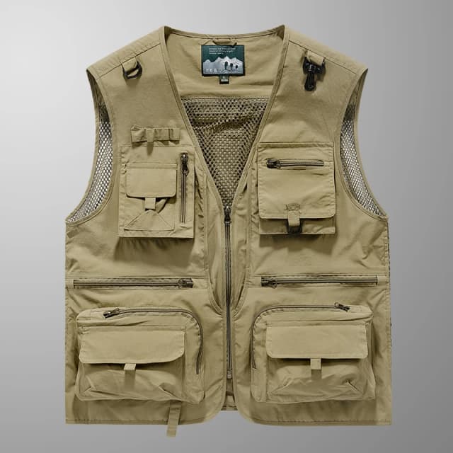 2024 New Spring, Autumn, and Summer Versatile Items in Stock, Fashionable and Trendy Wearing Vests, Jeep Men's Wear, Shopping an