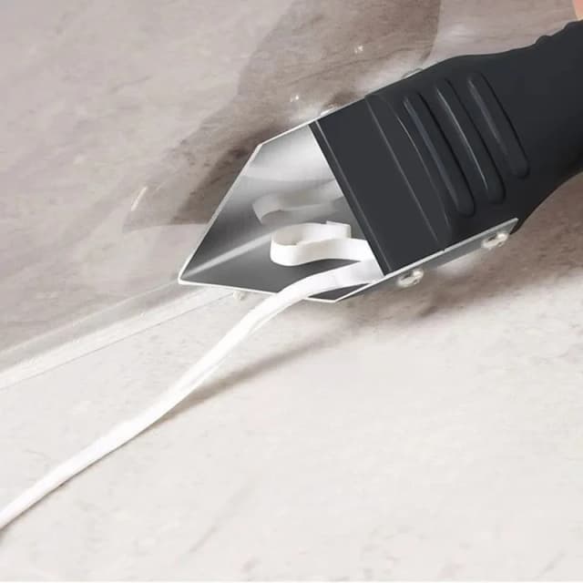 Silicone scraper blade glue remover filler corner grout crack mud tool filler scraper set multi-functional home use
