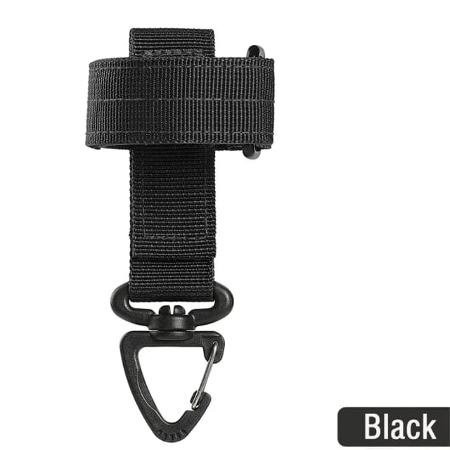 Molle Tactical Keychain Glove Holder Strap Nylon Gear Keeper for Outdoor Tools