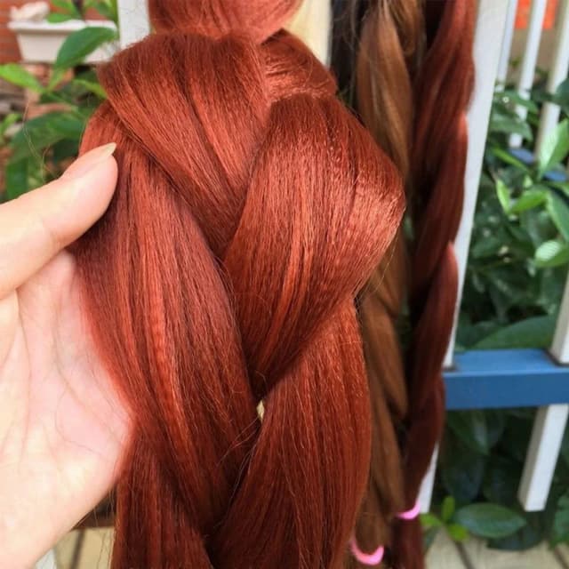 82 Inch Jumbo Braiding Hair Synthetic Braids Crochet Hair Extensions 165g/ps  Pre Stretched Braid Wholesale For Women Girls