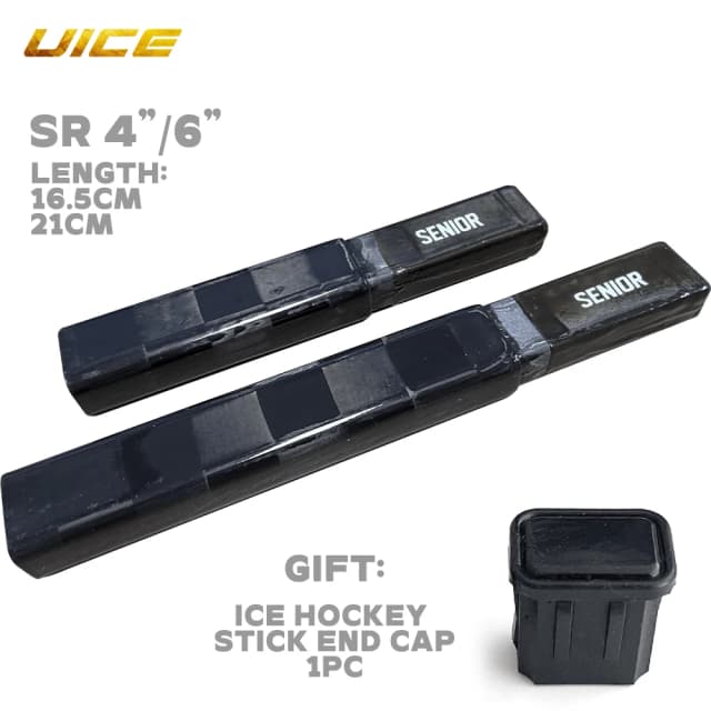 4/6'' Ice Hockey Stick Extension End Plug Carbon Fiber 아이스하키 Field Hockey Sticks Extension For Hockey Stick End Plug Accessories