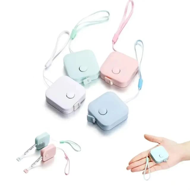 1.5m/60In Small Tape Measure Portable Plastic Tape Measure for Weight Loss Medical Body Measurement Tailor Measure Clothes Waist
