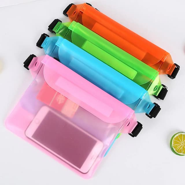 1PC Waterproof Swimming Bag Ski Drift Diving Shoulder Waist Pack Bag Underwater Phone Bags Case Cover For Beach Boat Sports