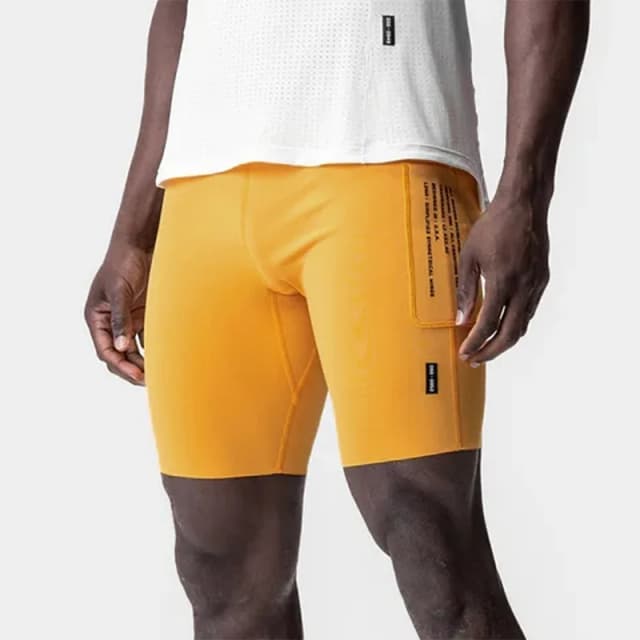 Men's Summer Quick Dry Sports Skinny Slim Stretch Shorts Man Running Gym Fitness Jogger Short Pants Male Bodybuilding Leggings