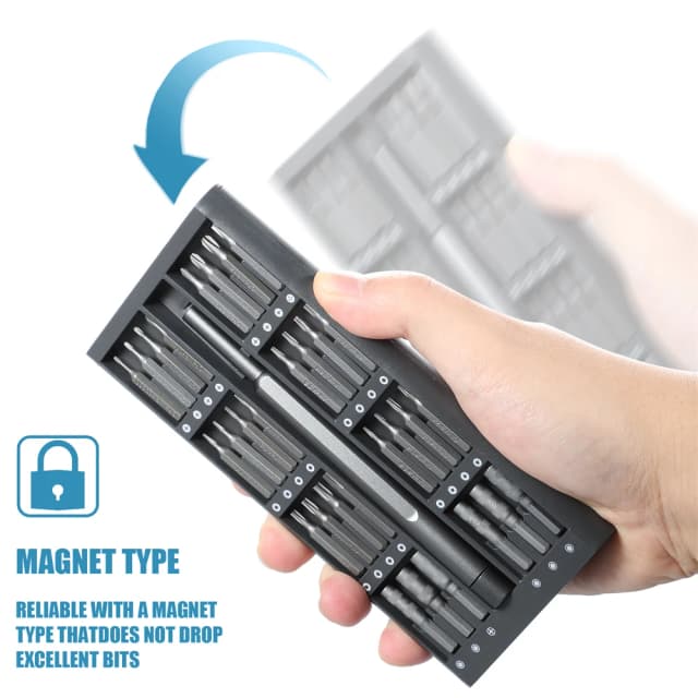63 In 1 Precision Screwdriver Set Magnetic Screw Driver Bits