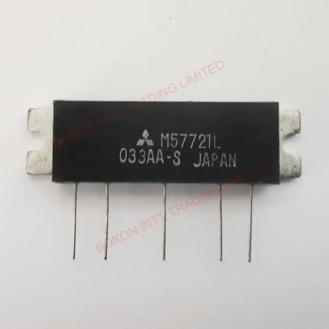 350-400MHz 12.5V 7W FM PORTABLE RADIO M57721L  RF POWER MODULE 350MHz to 400MHz 7watts  12.5volts