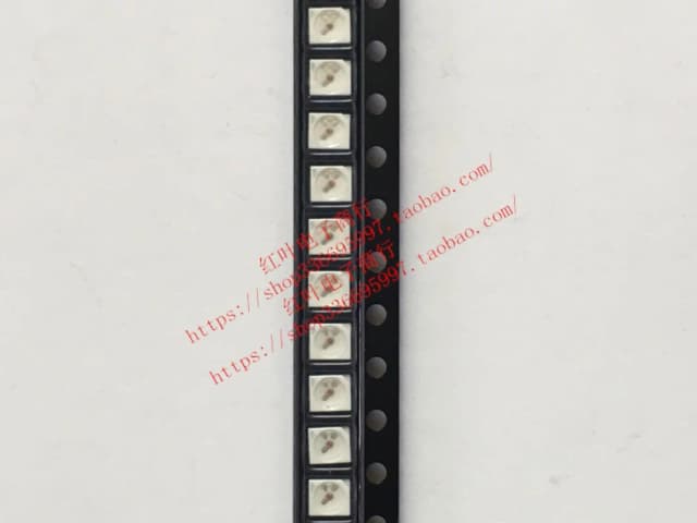 20pcs/OSRAM LAE6SF Patch 3528 Four Leg 3 Positive 1 Negative Common Yin 615nm Orange Red Light Car LED Beads