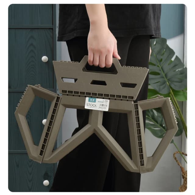 Outdoor Small Stool Portable Folding Stool High Load Bearing Durable Small Chair Fishing Stool Beach Stool Camping Stool