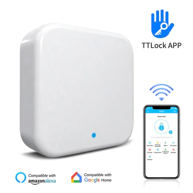 TTLOCK APP G2 WIFI Hub TTLOCK Bluetooth to Wifi Gateway Converter For TTLOCK Smart Door Lock Access Control Machine