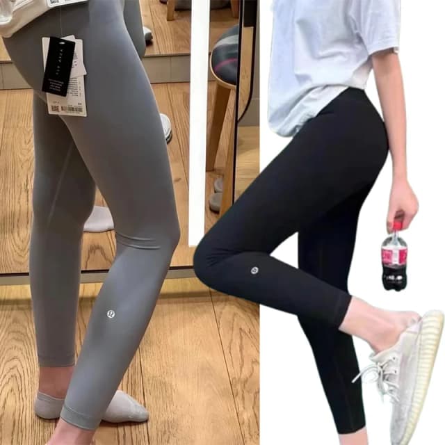 Pilates comfortable high elastic yoga trousers high waisted lift hip tight exercise tight nine-minute trousers bottoms