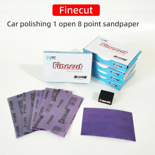 DMS 1 Cut 8 Sandpaper Point Grinding Point Throwing Car Paint Varnish Flow Hanging Dirty Point Polishing For Sanding Cars
