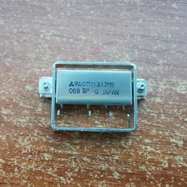 135-175MHz 6.7W 7.2V 2 Stage Amp For PORTABLE RADIO RA07M1317MS 135MHz to 175MHz 6.7watts RF MOSFET MODULE