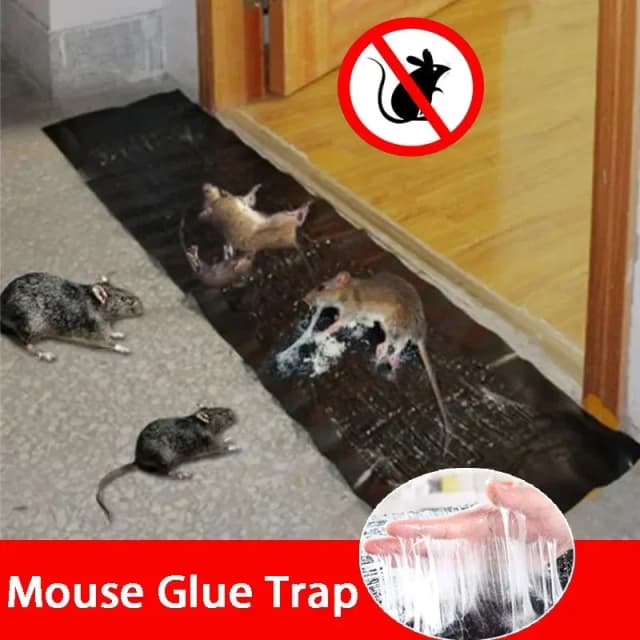 120cm Anti Rat Baffle Mouse Glue Trap Super Strong Sticky Rat Board Mice Catcher Trap Pest Control Reject Mouse Killer Trap